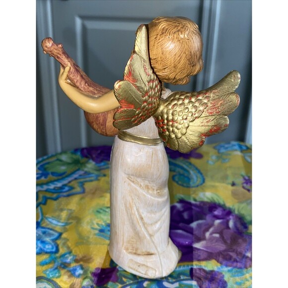 Lot Of 3 Vintage Angel Figurines Fontanini Depose Italy 161 366 362 - Picture 7 of 12